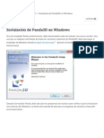 2Instalación de Panda3D en Windows - Manual de Panda3D