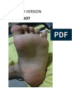 Right Foot: Colored Version
