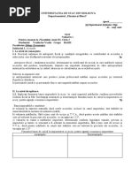 EXAMEN FISCALITATE