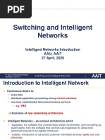 Switching and Intelligent Networks