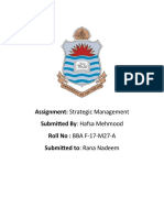 strategic management