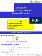 Rational and Irrational Function Guide