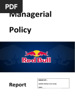 Red Bull MP Report