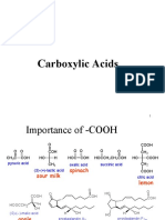 Carboxylic Acids (MRH)