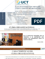 Clima y Cultura Organizacional - Grupo3