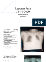 Laporan X-Ray Thoraks