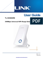Tl-Wa854Re: 300Mbps Universal Wifi Range Extender