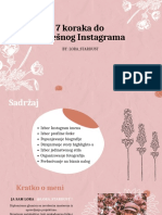 7 Koraka Do Uspešnog Instagrama PDF