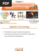 Introduction To Materials Science and Engineering: Mr. Pem Phakviseth