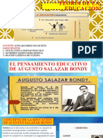 Teoría de La Educación Augusto Salazar Bondy