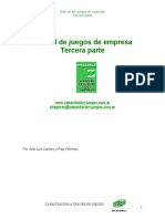 Manual de Juegos de Empresa Tercera Parte