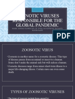 Zoonotic Viruses Responsible For The Global Pandemic