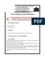 Práctica #5. Lógica Cableada y Lógica Programada