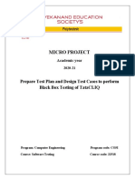 Micro Project: Prepare Test Plan and Design Test Cases To Perform Black Box Testing of Tatacliq