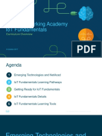 Cisco Networking Academy Iot Fundamentals: Curriculum Overview