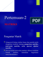 Pert 2 Matriks