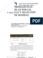 CAPITULO 2 SELECCION DE BOMBAS PRESENTACION
