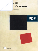 Carl Schmitt - Siyasal Kavramı