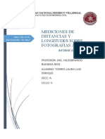 Medición de distancias y longitudes sobre fotografías aéreas