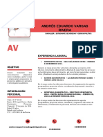 Hoja de Vida de Andres Eduardo Vargas Rivera PDF