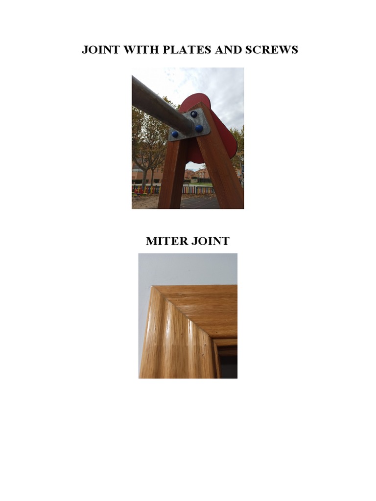 Wood Joints PDF