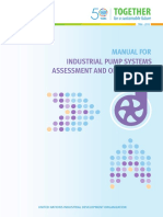 MANUAL FOR INDUSTRIAL PUMP SYSTEMS ASSESSMENT AND OPTIMIZATION