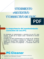 Mantenimiento Preventivoo