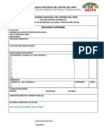 Caratula - Segundo Informe Proyeccion Social 2020-I