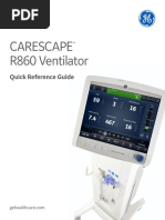 Puritan Bennett 980 Ventilator Patient Setup Quick Reference Guide ...