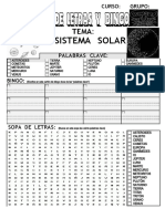 Ejercicio Sistema Solar