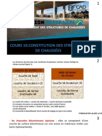 Cours 10.constitution Des Structures de Chaussées