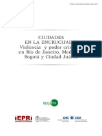 CIUDADES EN LA ENCRUCIJADA- Violencia y poder criminal en Río de Janeiro, Medellín, Bogotá y Ciudad Juárez.pdf