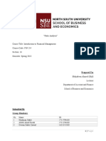 Ratio Analysis of Apex Spinning & Knitting Mills Ltd. and Delta Spinning Ltd