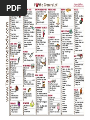 Grocery List