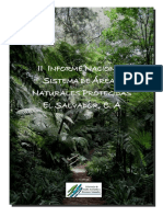 II Informe Nacional Del Sistema de Áreas Protegidas de El Salvador PDF