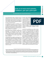 Enf Neonatal 23.serra 19-20 La Investigación en El Marco de La Páctica Profesional Cotidiana - ¿Por Qué y para Qué FUNDASAMIN