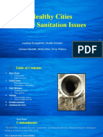 health cities water sanitation issues