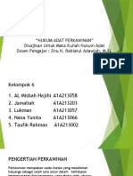 Hukum Adat Perkawinan