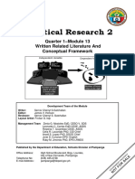 Practical Research 2 Module Provides Guidance on Literature Review