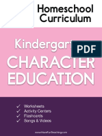 Kindergarten Character Education