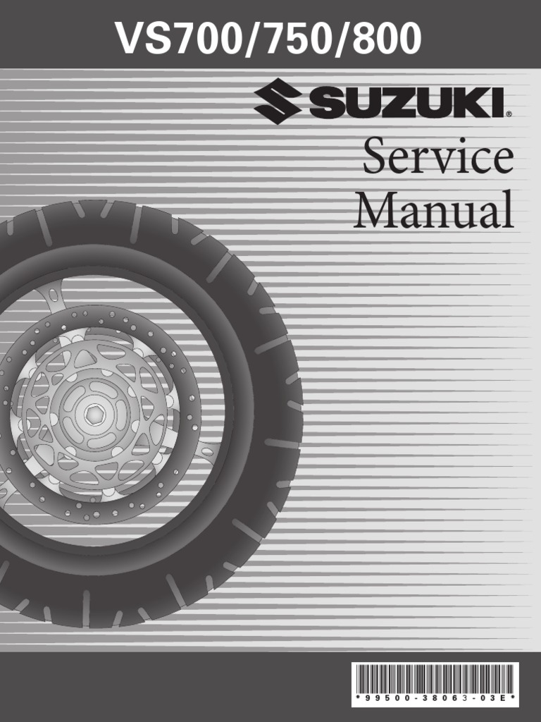 Suzuki Intruder VS700/750/800 Manual | PDF | Carburetor