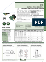 Ficha Tecnica Bombas KH