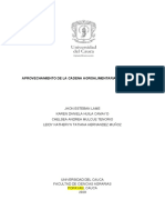 Aprovechamiento de La Cadena Agroalimentaria de La Trucha