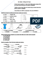 Test - Unit 3 - SP 1