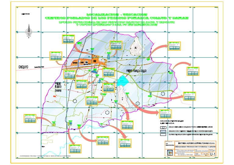 AGUAS SUPERFICIALES - POMALCA-1 Model | PDF | Cartografía | Geografía