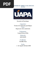 Tarea 5 y 6 Tecnicas de Entrevista