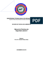 Manual de Prácticas de Seguridad Laboral I 2019 PDF