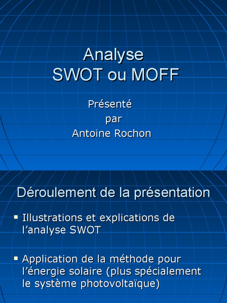 Analyse SWOT pour le BTP et Engie | PDF | Analyse SWOT | Gestion ...