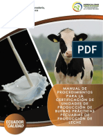 Manual de Certificacion BPP Leche PDF