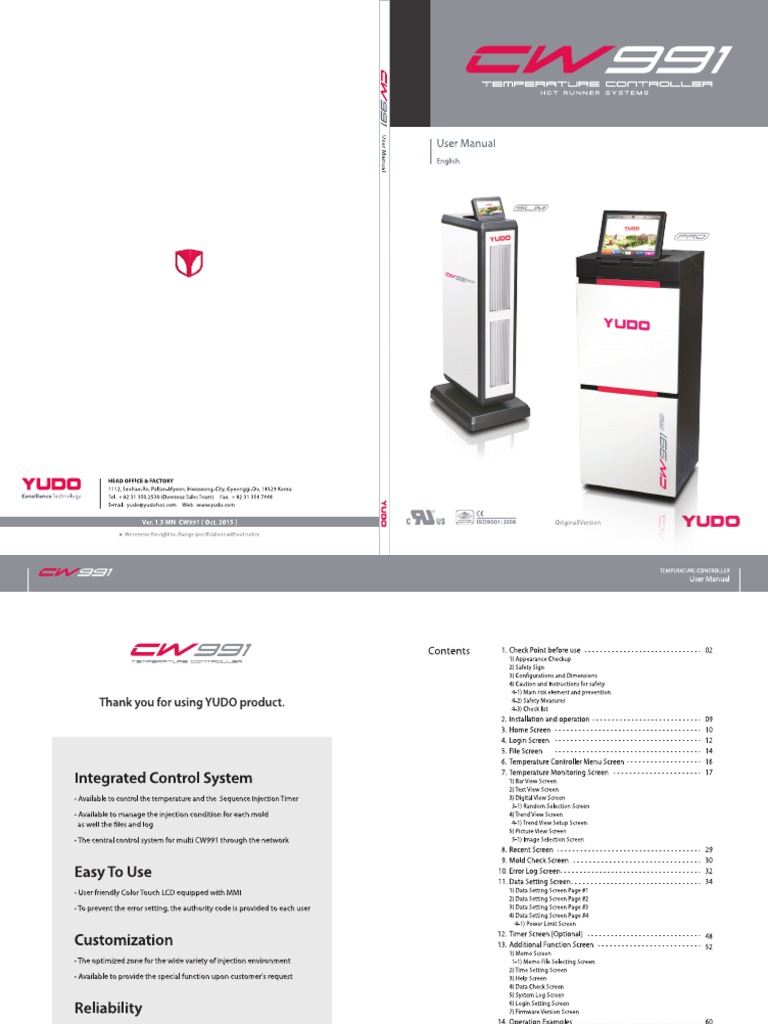 Temperature Controller Manuals PDF
